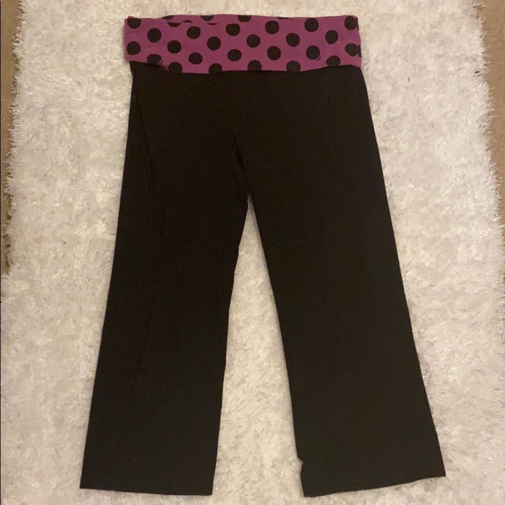 VS Pink Bootcut Capris (Y2K inspired)